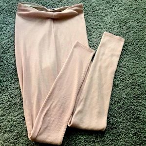 Baby pink Fashion Nova active bottoms